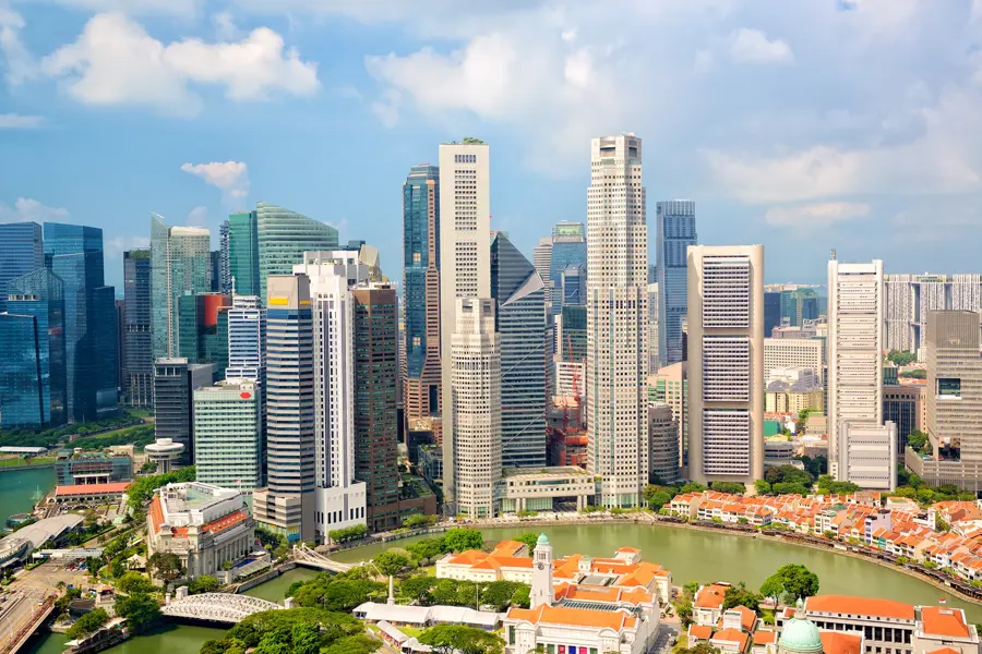 AMC Search Singapore City Skyline